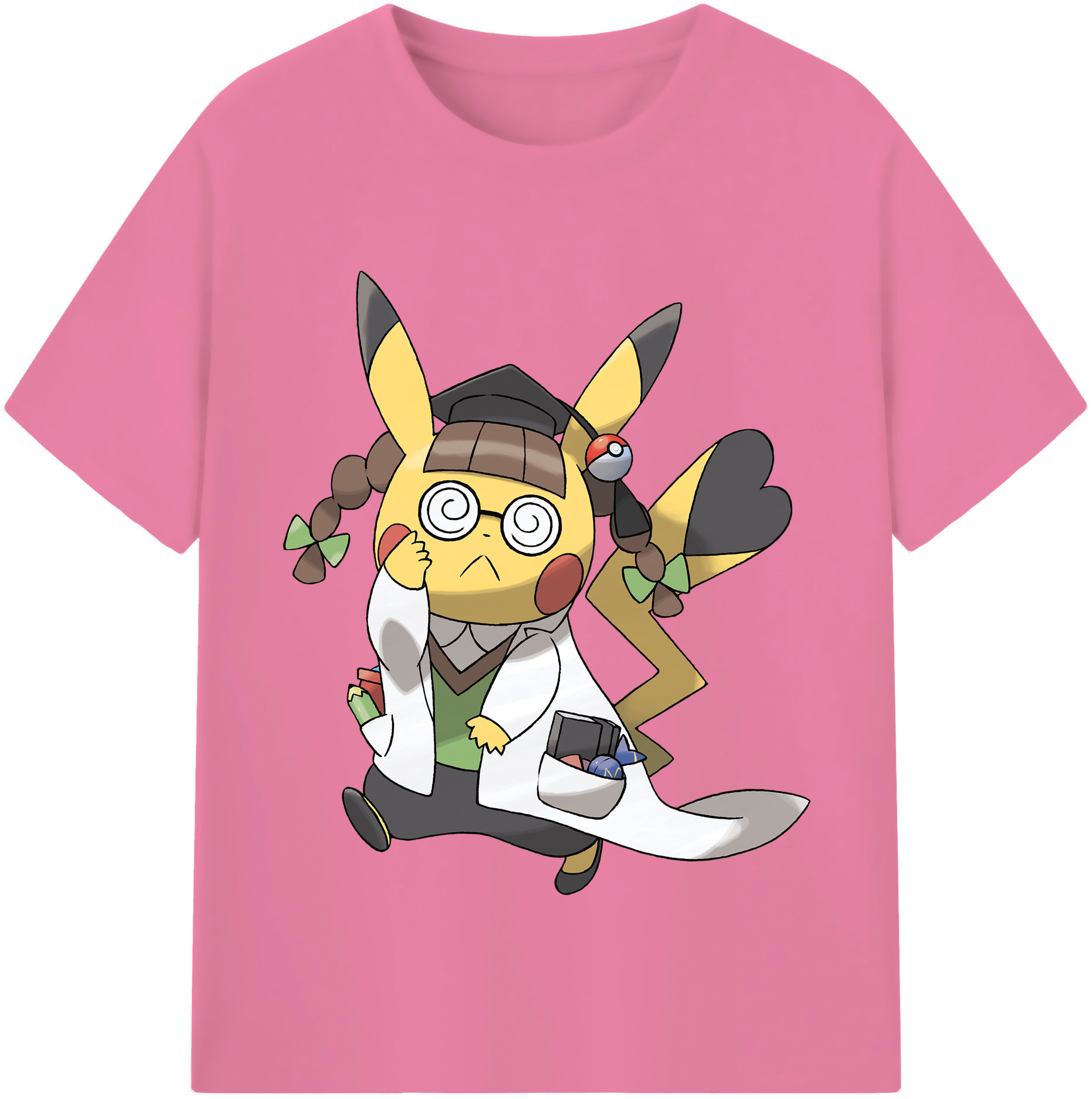 （画像用） ポケットモンスター Pokémon 綿100％半袖Tシャツ（フロントプリント）